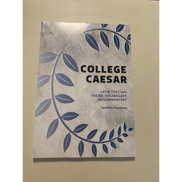 College Caesar Latin Text by Geoffrey Steadman Paperback Book LS7 - Picture 1 of 4